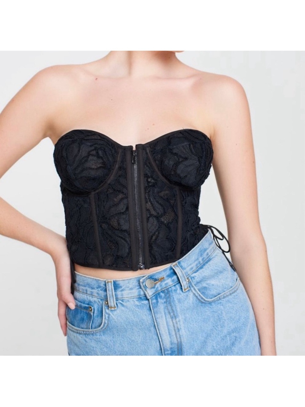 Mimi London lace Corset top